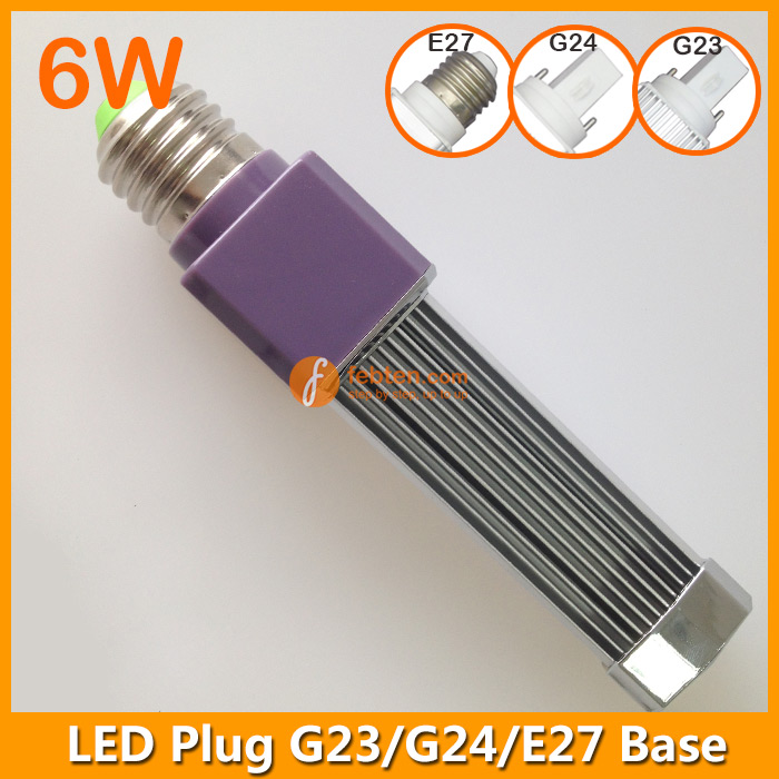 E27 6W LED Plug Light