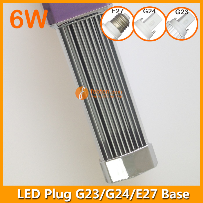 2pins 6W LED Plug Light