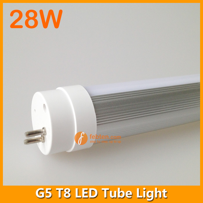 28W LED T8 G5 Tube Light 85-265VAC