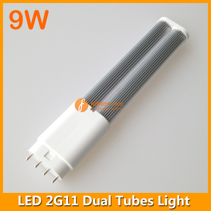 Dual 2G11 LED tube light 9W
