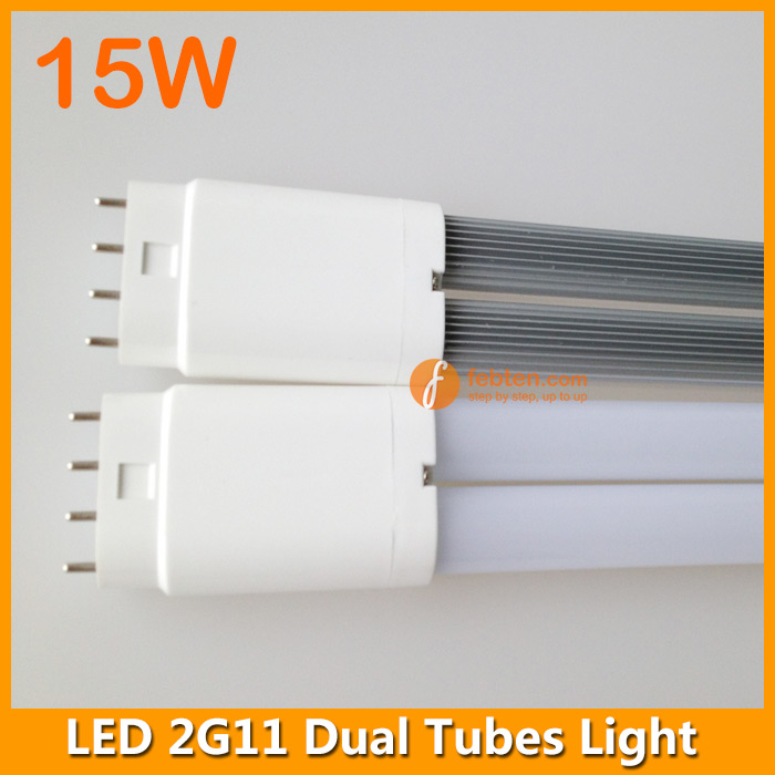 417mm 15W LED 2G11 dual tubes light