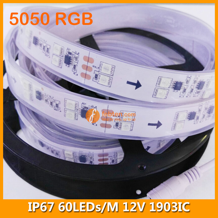 SMD5050 Free Control LED Strip RGB Lamp Kit