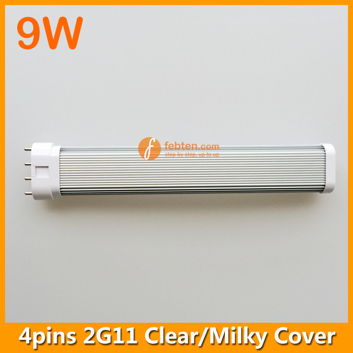 9W 232mm LED 2G11 Tube Lighting