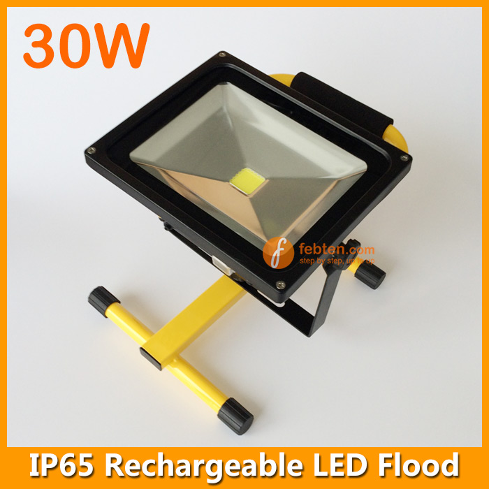 30W Rechargeable LED Flood Light Lamp