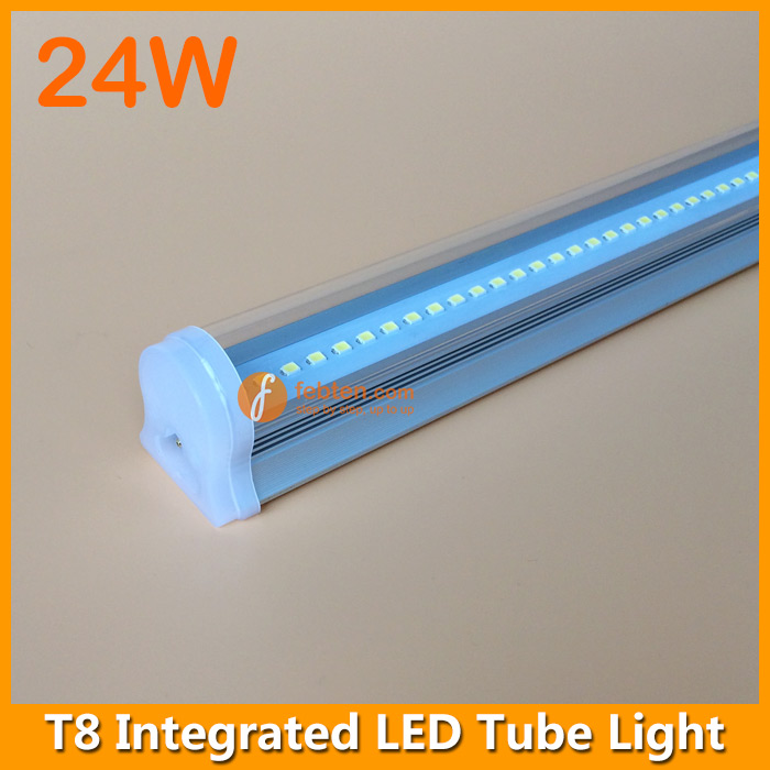 24W 1.2m LED Integrated T8 Tube Light