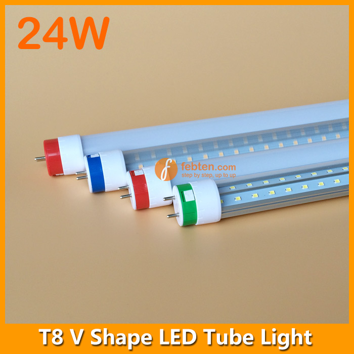 1.2m 24W LED V Shaped T8 Tube Lighting
