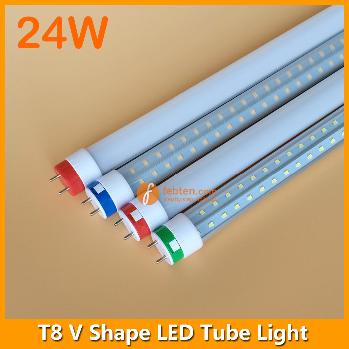 24W LED V Shaped T8 Lighting