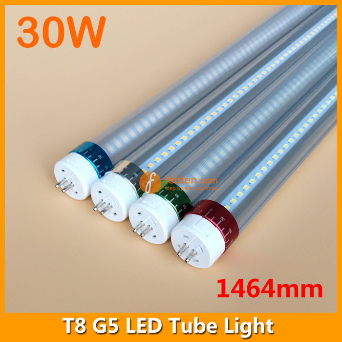 5ft 30W LED Tube Light in G5 Bi-Pin