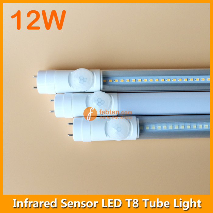 60cm 12W Infrared Sensor LED T8 Lamp