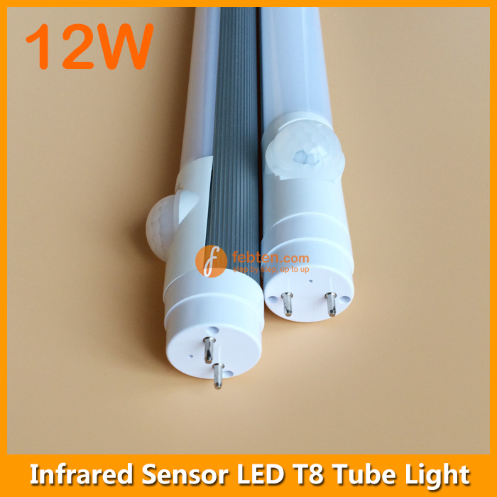 0.6m 12W Infrared Sensor LED Tube Lighting