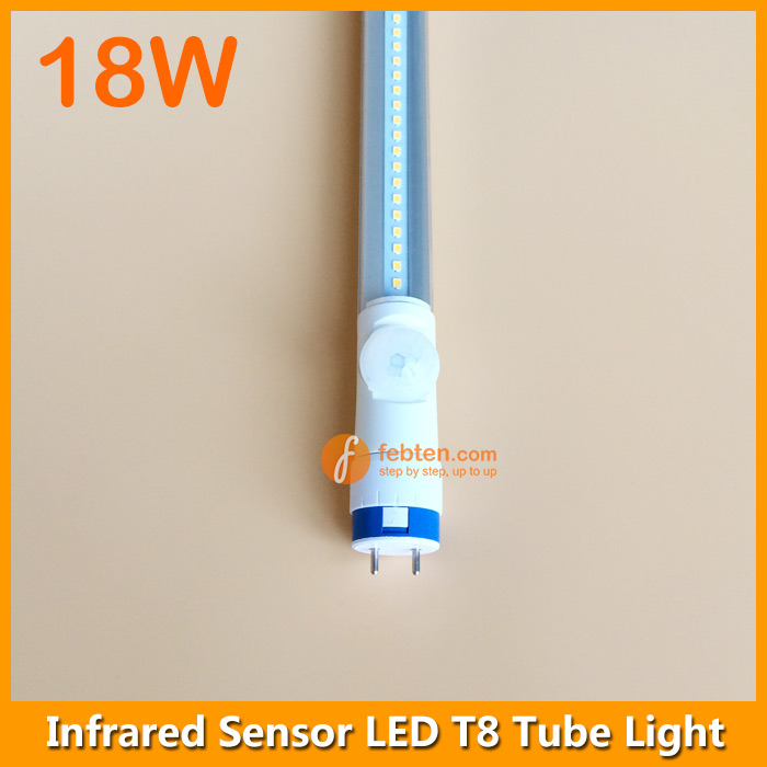 18W Infrared Sensor LED T8 Lighting