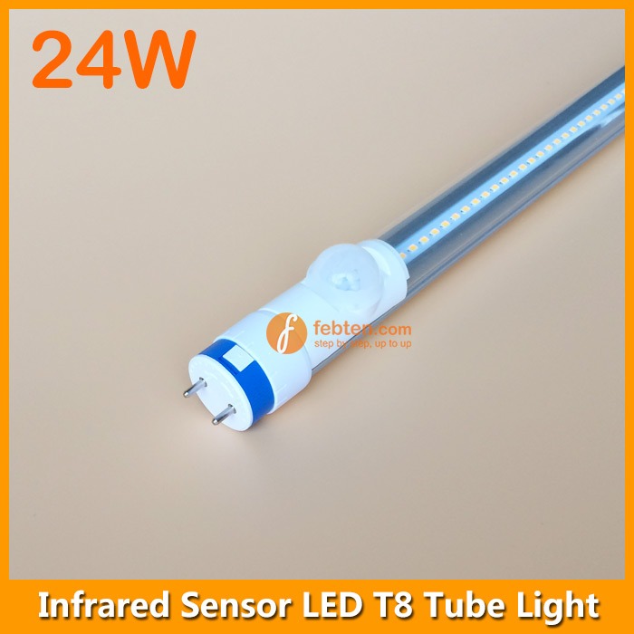 Infrared Sensor LED T8 Tube 24W