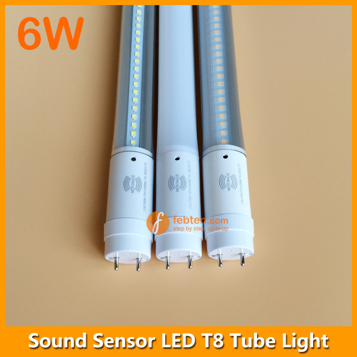 1feet 6W LED T8 Sonic Sensor Tube Lighting