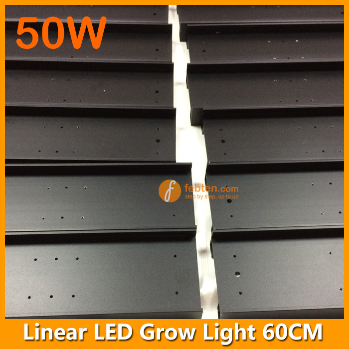 60cm 50W LED Grow Light in Black Lamp Body