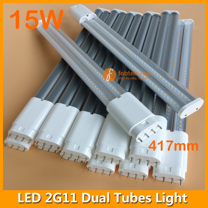 4pins LED Dual Tubes 2G11 Lighting