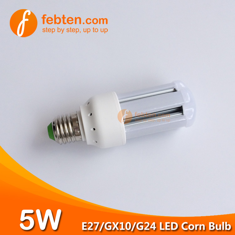 GX10 5W LED Corn Bulb