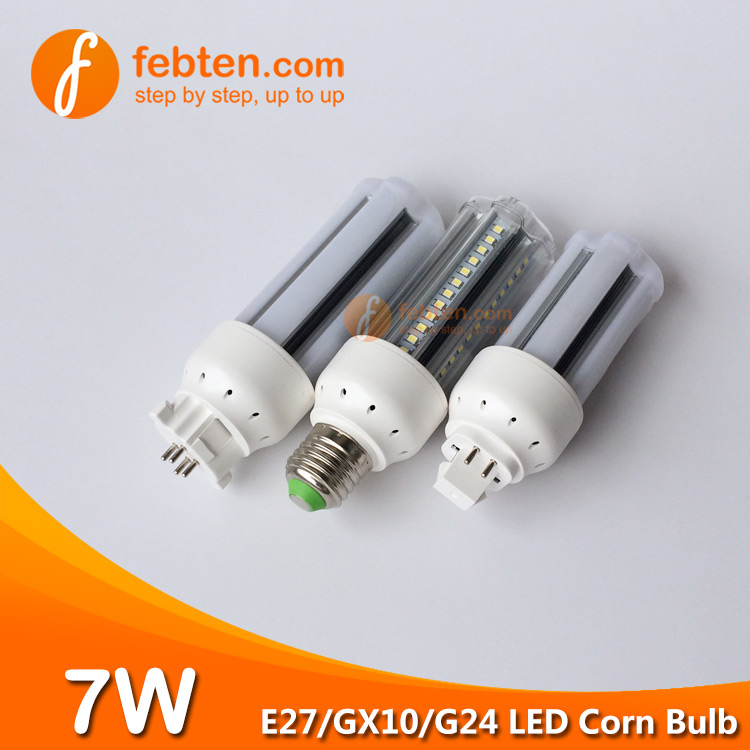 E27 GX10 G24Q 7W LED Corn Lamp Wholesale