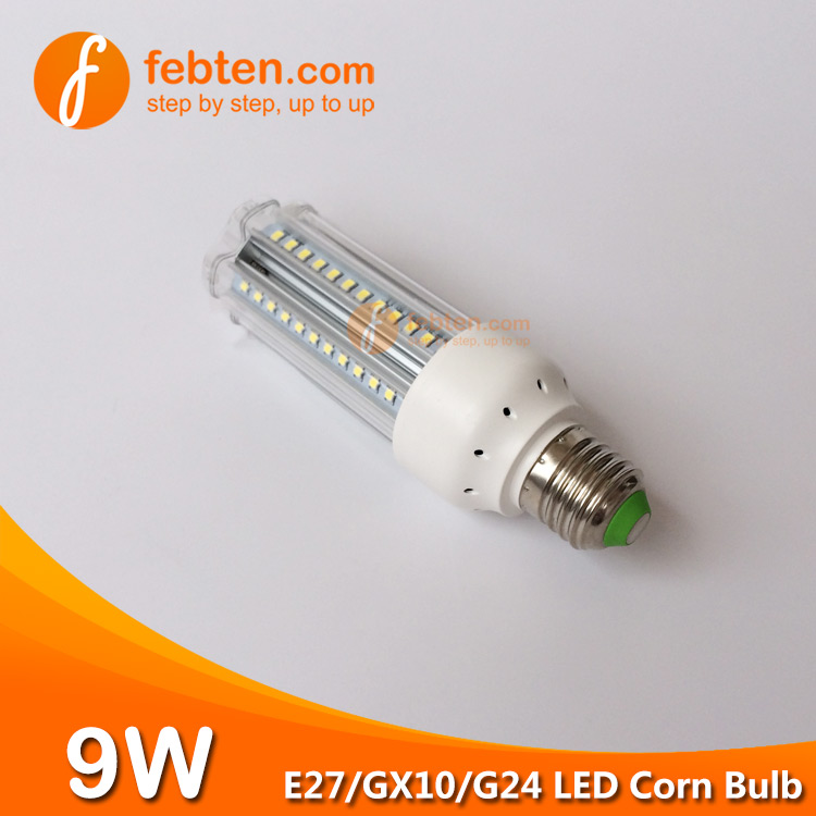 E27 GX10 G24Q 9W LED Corn Light