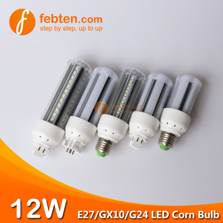 E27 GX10 G24Q 12W LED Corn Light