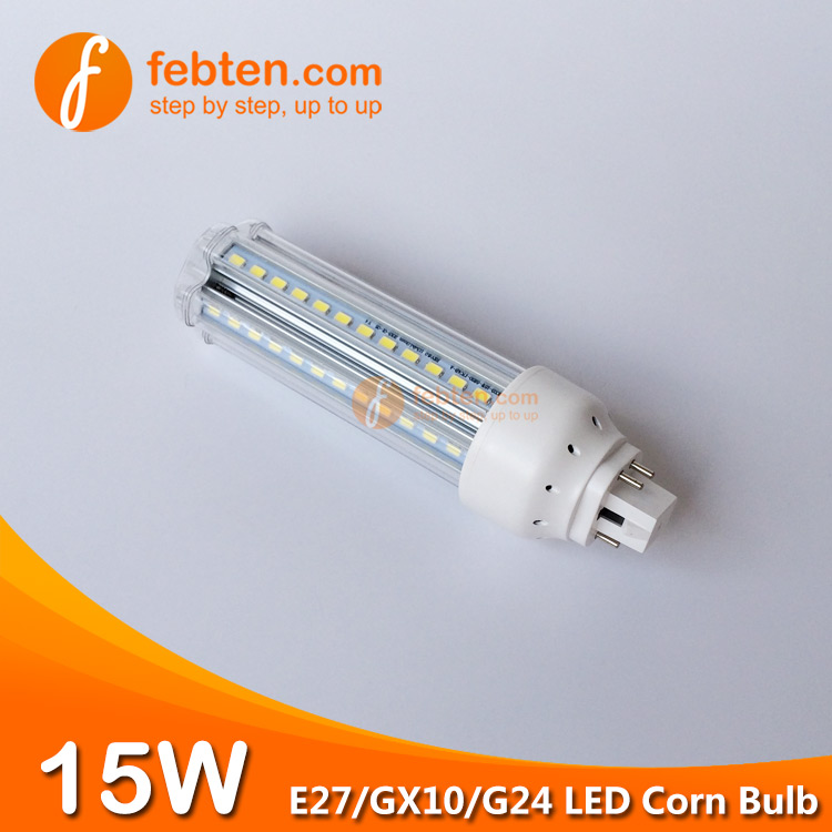 GX10 G24Q 15W LED Corn Bulb