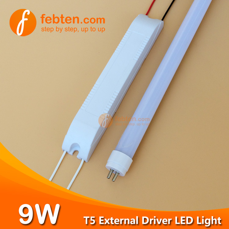 564mm 2feet 9W LED T5 G5 Tube Lamp with External Driver