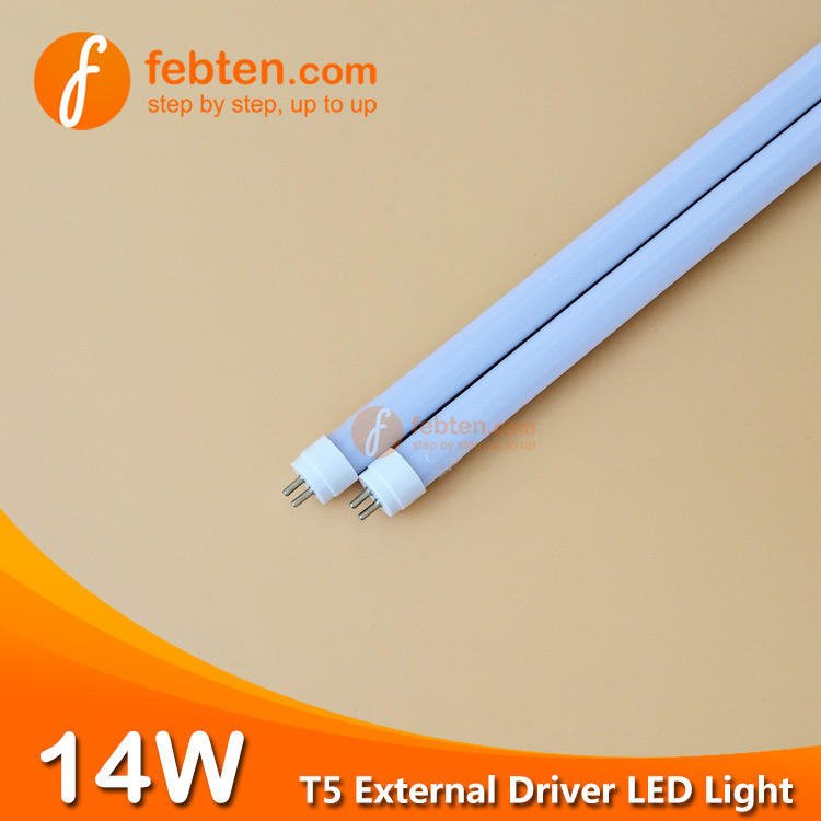 Clear 3feet 14W LED T5 G5 Tube Light with External Driver