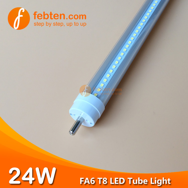 FA6 LED T8 Tube Light Single Pin 1.2meter