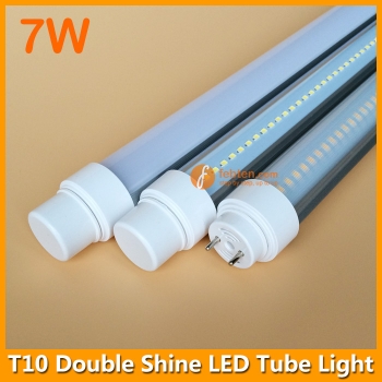 7W 30cm 1ft Double Shine LED Tube Light