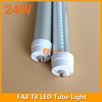 4ft FA8 LED T8 Tube Lamp 24W Single Pin