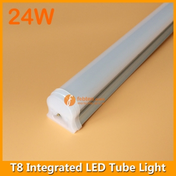 24W LED Integrated T8 Tube Light 120cm