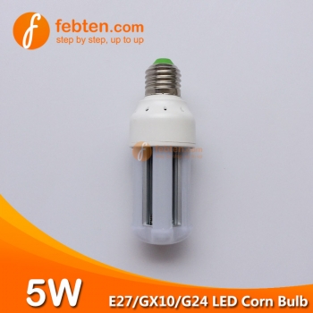 E27 GX10 G24Q 5W LED Corn Bulb