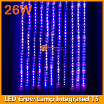 26W High Power  LED Grow Lamp Integrated T5 4FT