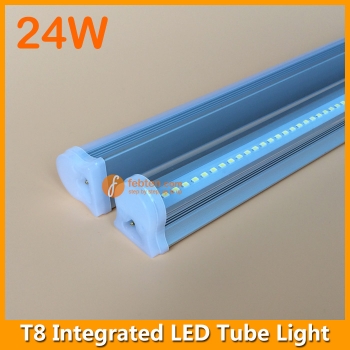 24W LED Integrated T8 Tube Light 120cm