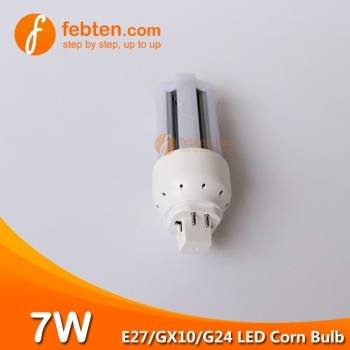 E27 GX10 G24Q 7W LED Corn Bulb