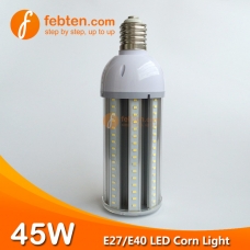 E27 E40 45W LED Corn Light with Clear Milky Cover