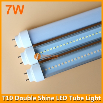 7W 30cm 1ft Double Shine LED Tube Light