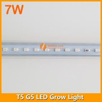 7W LED Plant Light T5 G5 2foot with External Driver