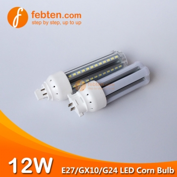 E27 GX10 G24Q 12W LED Corn Bulb
