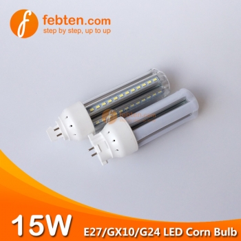 E27 GX10 G24Q 15W LED Corn Bulb