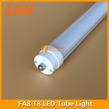 4ft FA8 LED T8 Tube Lamp 24W Single Pin
