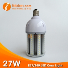 E27 E40 27W LED Corn Light with Clear Milky Cover