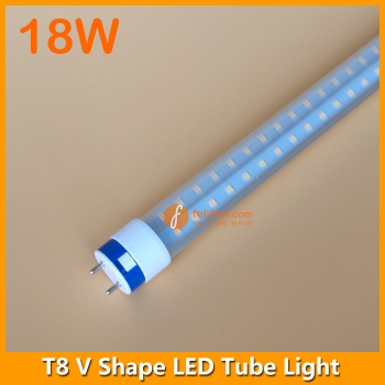 3ft 18W LED T8 V Shape Tube Light 240degree Beam Angle