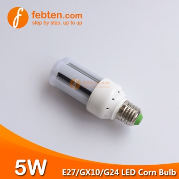 E27 GX10 G24Q 5W LED Corn Bulb