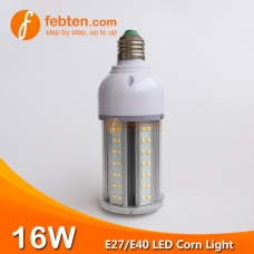 E27 E40 16W LED Corn Light with Clear Milky Cover