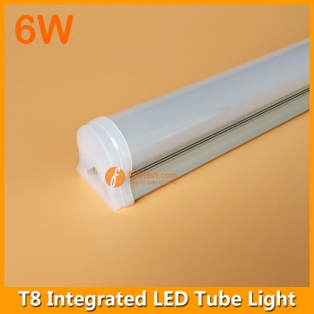 6W LED Integrated T8 Tube Light 30cm