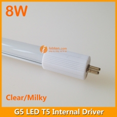 8W 60cm LED T5 Tube Light G5 Internal Driver