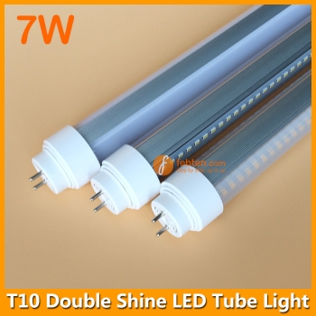 7W 30cm 1ft Double Shine LED Tube Light