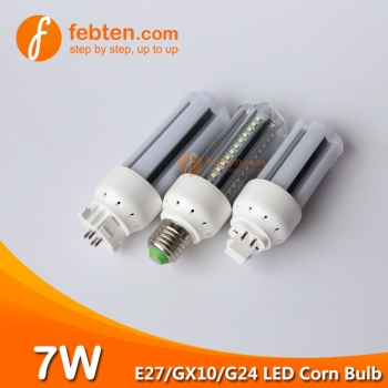 E27 GX10 G24Q 7W LED Corn Bulb