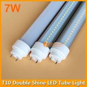 7W 30cm 1ft Double Shine LED Tube Light