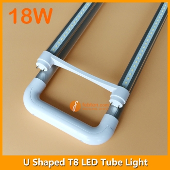 18W LED T8 U Shaped Tube Light G13
